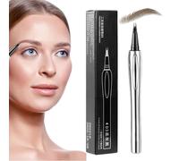 Eyebrow - Marqueur de tatouage fin pour sourcils impeccables, résistant à la transpiration et à séchage rapide - Stylo à encre Longwear Brow - Amplificateur de front professionnel - Outil naturel pour