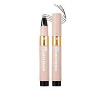 Eyebrow Pen 6-Tip Smudge-Proof - - - Long Wear Brow Pencil Natural Looking