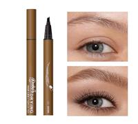 Eyebrow Pen, Eye Brow Pencil, Liquid Makeup Pencils, 13.1cm/5.16inches Waterproof Smudge-Proof Formula, Long-Lasting Wear, 0.6ml Volume, for All-Day Natural Look