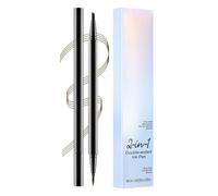 Eyebrow Pen Pencil, Waterproof 2-In-1, Long-Lasting Contouring, 1ml Precise 4-Tip Design, Smooth Application, Perfect for Daily Travel Work Business, 1 Piece