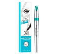 Eyebrow Pencil, Liquid Brow Filler, 4 Tip Waterproof Pen, 0.51x0.51in Portable Long Lasting Natural Finish, Smudge Proof Makeup Tool for Women, Girls All Day Beauty Look