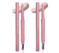 Eyebrow Pencils, Double-Ended Precision Brow for Easy Application, Angled Tip with Highlight Tool Pen, Makeup Accessory for Work Party Beauty Beginners Social Girl.