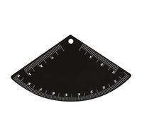 Eyebrow Ruler - Professional Brow Mapping Tool | Reusable Metal Stencil For Fast Drawing & Shaping | Portable Symmetry Gauge For Makeup Application, Beauty Supplies For Wedding Spa & Travel