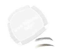 Eyebrow Ruler, Reusable Measuring Stencil for Perfect Eyebrow Shaping, Precise Brow Design Tool for Beginners, Salon, Professional Makeup Artists, Daily Routine, Home, and Travel