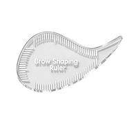 Eyebrow Shaping Template, Fashion Balm Aid, Adjustable Cosmetic Tool with Relief, Compact Grooming Makeup Tools with Stability, Radiant Design Style, Accessory for Parents Friends 2.09x2.09Inche