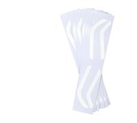 Eyebrow Tape Shaper Pochoirs à sourcils pour façonner le front, 50 paires de colle auxiliaire professionnelle, autocollant aérographe Formation du manuel de cartographie