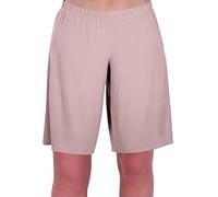 Eyecatch - Étoile Dames Jersey Détendu Confort Elasticized Flexi Étendue Aux femmes Shorts Plus Tailles (48/50, Crème)