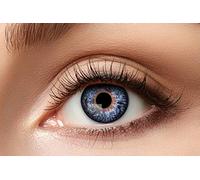 Eyecatcher Paire de lentilles de contact colorées naturelles pour 12 mois Sans correction Carnaval Halloween
