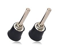 Eyech Lot de 2 supports de disque Roloc à changement rapide avec tige de 6,35 mm