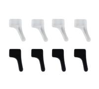 Eyeglass Ear Grips - Soft Anti-Slip Retainer, Eyeglasses Temple Tips Sleeve, Comfortable Hook | 0.59x0.79 Inches For Sunglasses Sport Eyewear Reading Glasses Outdoor Exercise Running Workout