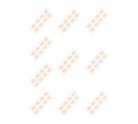 Eyeglass Nose Pads, Glasses Nose Grips, 0,35 x 0,24 x 0,06 pouces 40 Pair Self-Adhesive Soft Foam, Comfort During Work, Sunglasses Nosepads for Travel, Sports, Makeup, Commuting and Office Use