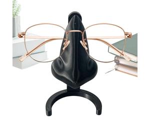 Eyeglass Stand - 3D Printed Material 6x5.5x9.3cm | Nose Shaped Glasses Holder | Spectacle Display Stand Creative Desktop Decor Eyeglasses Sunglasses Organizer For Home Office Desk Bedroom Use