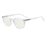 Eyekepper Lunettes de lecture avec filtre de lumière bleue pour homme et femme - Bloque les rayons d'ordinateur, l'éblouissement et l'éblouissement - Lecteurs numériques vintage à petite monture