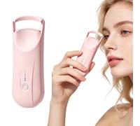 Eyelash Curler Heated Portable Rechargeable Fast Heat-Up 2 Temp Settings | Portable Eyelash Curler for Travel Business Trip Dating Night Out Party Daily Commuting