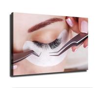 Eyelash Extension Methods Guide Poster Modern Minimalist Wall Art Beauty Studio Home Decor
