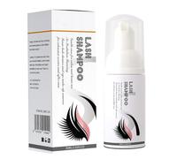 Eyelash Shampoo - Gentle Eyelash Makeup Remover | Eye Lash Cleanser - 30ml Mild Formula Safe for Lashes Removes Eye and Eyelid Makeup Without Damage Suitable Daily Use Care