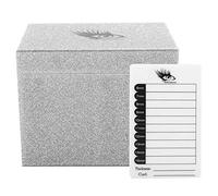 Eyelash Storage Box Ten Layers Lashes Display Case Acrylic Cosmetic Storage Holder Onion Silver Eyelash Shop Salon Lovers