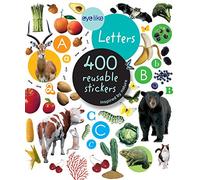 Eyelike Letters: 400 Reusable Stickers Inspired by Nature (Eyelike Stickers): 1