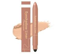 Eyeliner 2025 Lot de 6 crayons eyeliner mats à séchage rapide avec éponge Noir