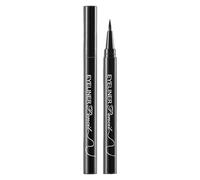 Eyeliner Bleu Liquide Waterproof Eyeliner Liquide Mince et Durable : le secret pour un maquillage parfait, Lot de pinceaux 2 ml Grand (A, Taille unique)