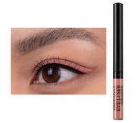Eyeliner étanche - Eyeliner liquide mat - Brillant et résistant aux taches - Longue durée - Rendu des couleurs élevé - Halloween - Cadeau pour femme-marron clair