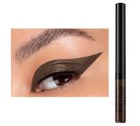 Eyeliner étanche UV Glow Fluo - Set eyeliner liquide mat - Eyeliner brillant - Longue durée - Rendu des couleurs élevé - Cadeau d'Halloween pour femme - Gris