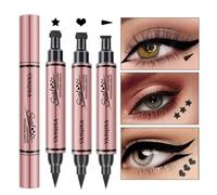 Eyeliner - Impermable - 3PCS - Longue Durée - Waterproof - Double Tête Noir noir EYE-LINER
