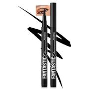 Eyeliner Liquide noir Waterproof, Crayon Eyeliner Coloré, Tient Plus De 24 Heures, Pigmenté, Longue Tenue, Sans Bavures, Ultra-Pigmenté, Sèche Rapidement, Crée Des Lignes Définies, Vegan - 12 Noir