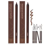 Eyeliner Roadtheside, Duo Eyeliner Waterproof 24h, Taille-crayon, Longue Tenue, Ne S'estompe Pas, Crayon Yeux For Une Définition Facile Au Quotidien Ou Un Glamour De Fête Audacieux(Stone-2PCS)