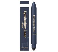 Eyeliner Soft Waterproof, fard à paupières, eyeliner et ombre à paupières 2 en 1, crayon khôl crémeux imperméable, longue durée avec un fort pouvoir couvrant (02)