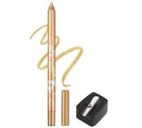 Eyeliner stylo, Pearl Eyeshadow Metallic Glitter Eyeliner femme, Eyeliner crayon à lèvres imperméable à l'eau Eyeliner Eyeshadow Eyeliner (04# Or)