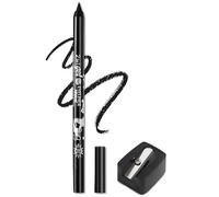 Eyeliner stylo, Pearl Eyeshadow Metallic Glitter Eyeliner femme, Eyeliner crayon à lèvres imperméable à l'eau Eyeliner Eyeshadow Eyeliner (01# Noir)