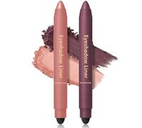 Eyeliner Waterproof 2026 Eyeliner Matte Séchage Rapide Crayon Khôl Noir avec éponge Shadow Liner 2 en 1 Eye liner Eye-liner Eye-liner Eye-liner Stylo Gel