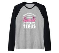 Eyeliner You Know You're Goth If You Cry Manche Raglan