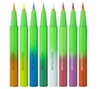 Eyeliners liquides, crayon coloré aux eaux néons, Néon liquide Colorful 8x Matte Eyeliners stylo, Maquillage des yeux de couleurs vives à l'épreuve vive longue durée durable pour les femmes