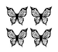 Eyeliners, pochoirs de fard à paupières, modèles de Guide d ' à ailes de papillon, outil de maquillage professionnel pour les yeux, pochoirs de maquillage