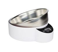 INTELLIGENT PET BOWL XL Gamelle avec balance intégrée pour chien et chat blanche