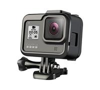 Eyeon Utilisé Horizontalement et Verticalement Cadre Coque de Protection Boîtier Monture Frame Case Mount pour GoPro Hero 8 Black CamérasAction