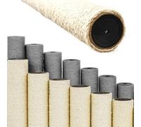 eyepower Ø 9,2 cm : Poteau à Griffer de Remplacement 55 cm Filetage M8 - Colonne en Sisal avec Noyau Stable - Accessoire Arbre à Chat pour Réparation Griffoir - Pilier Robuste avec Corde Naturelle