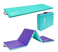 eyepower 180x60 Tapis de Gymnastique Pliable - Tapis de Sport Epais 3 cm - Matelas Gym - Tapis de Sol Yoga Mat - Tapis Fitness à la Maison - Tatami Judo Tapis Pilates - Exercise Equipment Gymnastics