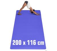 eyepower 200x125 Grand Tapis de Sport - 6mm TPE Antidérapant - Tapis de Yoga Fitness Pilates XXL