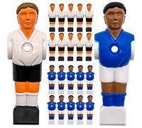 eyepower 22 Figurines de Baby-Foot 13mm - Allemagne vs. France - Figurines de Football de Table - Table de Baby-Foot Accessoires Football Pièces de Rechange Table de Football - Joueurs de Baby-Foot