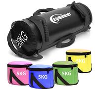 EYEPOWER 5-20kg Power Bag de Musculation 20x60cm Sac de Sable Sandbag