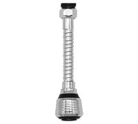 eyepower Rallonge de Robinet Perlateur Régulateur de Jet 15.5 cm Tuyau Flexible