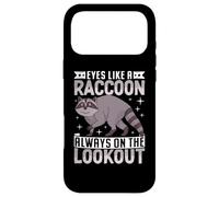 Eyes Like A Raccoon Always on The Lookout Coque pour iPhone 17 Pro Max
