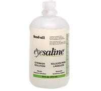 Eyesaline Emergency Eyewash Station Refill Bottles, 16 oz - 1/Pack of 4