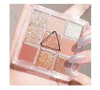 Eyeshadow Palette Makeup-Matte Shimmer 9 Colors-Highly Pigmented-Waterproof Long Lasting Pigmented Eyeshadow Powder Cosmetics. (Orange)
