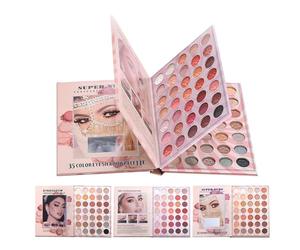 Eyeshadow Palette Set, 105 Color Makeup Book, Highlighter Shadow Kit with Long Lasting Pigment, Book Shape Cosmetic Palette with Blendable Shades, Beauty Supplies, Eye Shadow for Party Travel Use