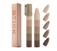Eyeshadow Stick, Creamy Eyeshadow Pencil Stick, Long Lasting Facial Cosmetics, Smudge-Proof Makeup for Trips, Vacations, Outdoor Carnivals, Stage Performances, Dating, School, Parties, and Daily Wear