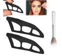 Eyetour Lot de 2 pochoirs de fard à paupières pour débutants Eyetour Your Glam Bestie